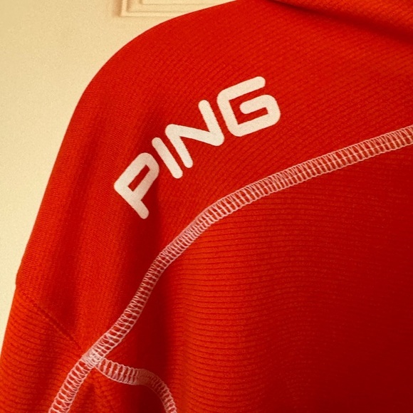 PING Orange Tulsa Country Club Quarter-Zip Pullover - Picture 3 of 6
